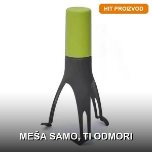 Automatska mešalica za kuvanje na baterije sa 3 brzine i LED indikatorom