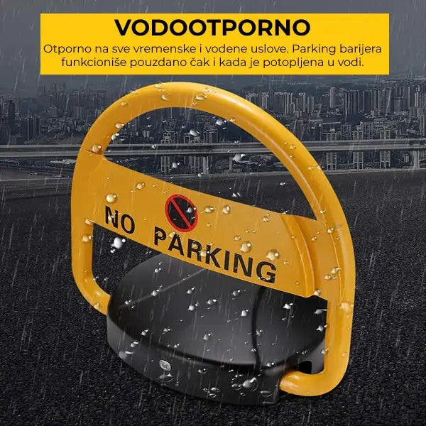 Daljinski i ključevi za parking rampu Daljinski upravljač i dva ključa za automatsku parking rampu — detalj kompleta