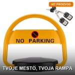 Automatska rampa za parking sa daljinskim upravljačem i dva ključa — zaštita parking mesta