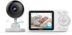 BabyGuard bebi monitor — detalj infracrvene noćne vizije, jasna slika bebe u mraku