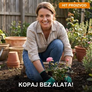 BaštaPro™ rukavice sa kandžama za baštu — kopanje bez alata, 2 para u setu