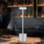 bežična LED stona lampa — prednja strana