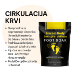 biljna kupka za stopala — detalji
