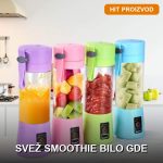 BlendGo prenosivi blender u plavoj boji – kompaktni mini blender za smoothie