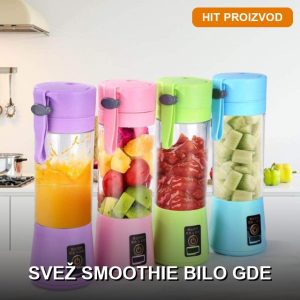BlendGo prenosivi blender u plavoj boji – kompaktni mini blender za smoothie