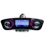 Pametni LCD ekran Bluetooth transmitera BT06 prikazuje FM frekvenciju
