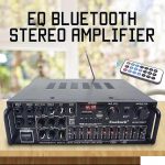 bluetooth pojačalo sa mikrofonom — prednja strana