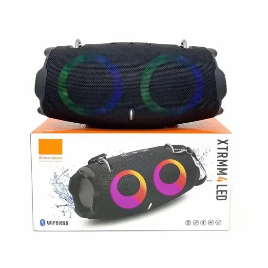 Bluetooth zvučnik sa LED svetlom Bluetooth zvučnik sa LED svetlom — prednja strana