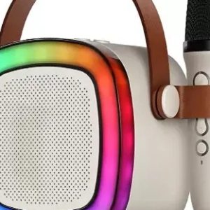 Detalj ugrađenog mikrofona na bluetooth zvučniku — hands-free pozivi bez komplikacija
