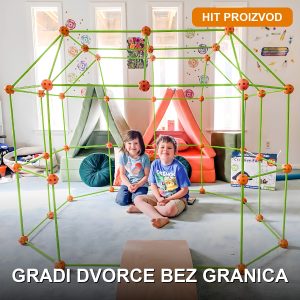 dečiji set štapići i kuglice — prednja strana