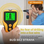 Detektor kablova u zidu – uređaj za otkrivanje metala, struje i drveta u zidovima