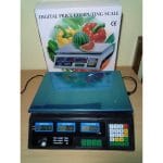 digitalna trgovačka vaga 40kg — pakovanje