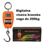 digitalna viseća vaga do 200kg — prednja strana