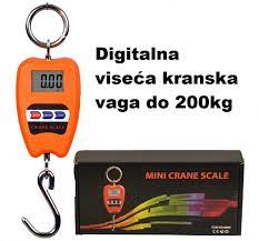 digitalna viseća vaga do 200kg — prednja strana