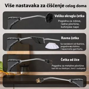digitalni paročistač sa 6 brzina — u upotrebi