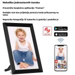 digitalni ram za slike sa WiFi — u upotrebi