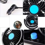 dupli ventilator za auto 12V — detalji