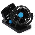 dupli ventilator za auto 12V — primena