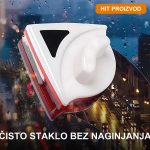 dvostrani čistač prozora — prednja strana