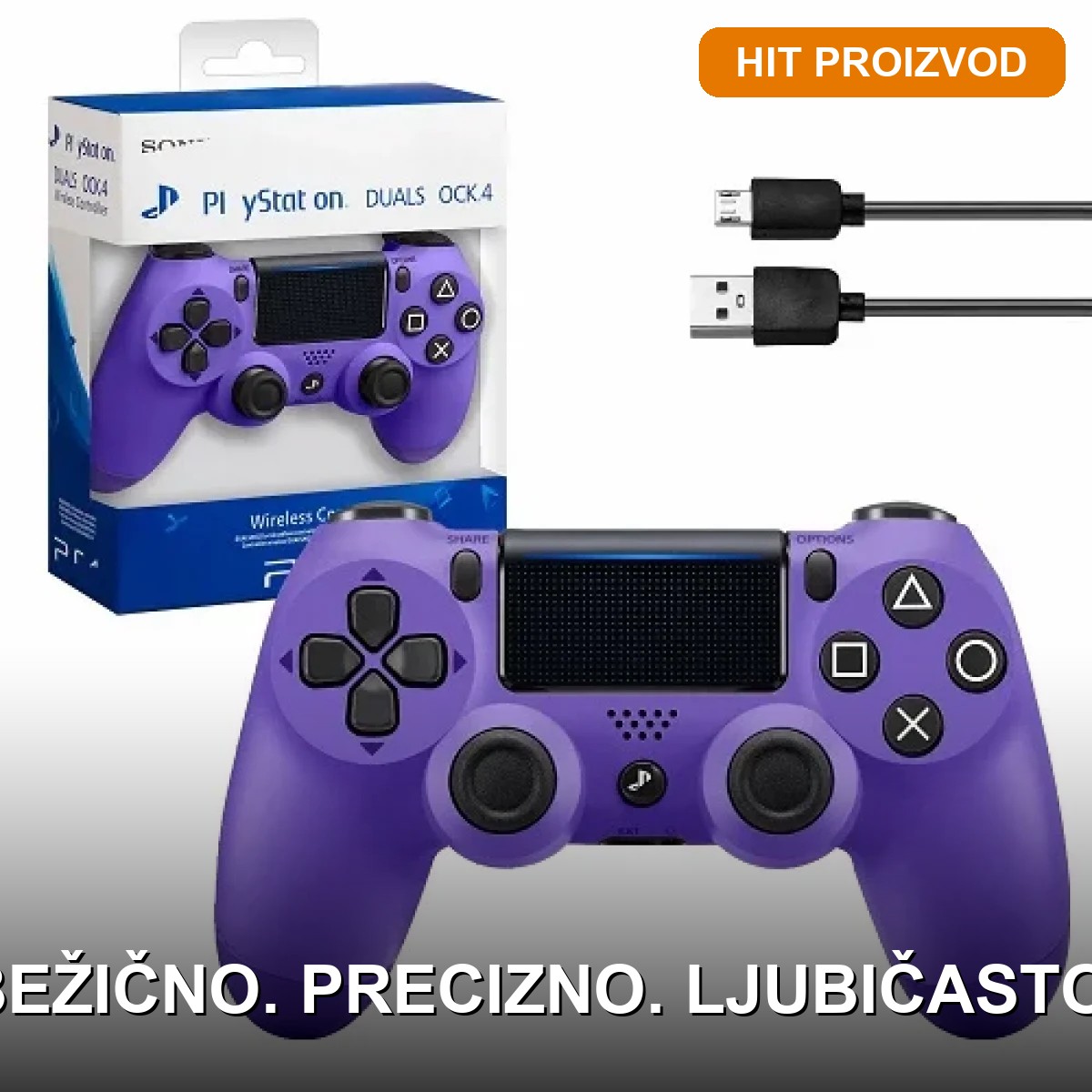 bezicni-dzojstik-za-ps4-1 bežični džojstik za PS4 — prednja strana