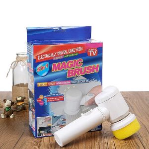 Detalj četkica Magic Brush, prikazane nastavke i baterijski dio