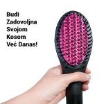 električna četka za ravnanje kose — ugao