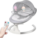 električna njihalica za bebe — prednja strana