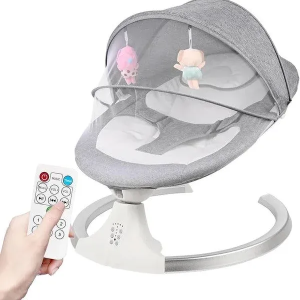električna njihalica za bebe — prednja strana