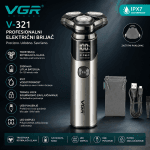 VGR V-321 električni brijač sa trostrukim rotirajućim glavama