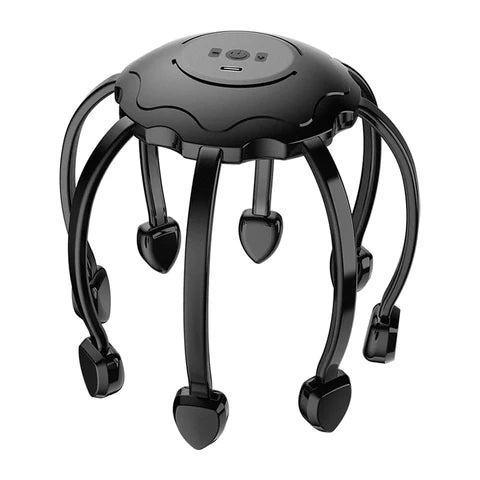 elektricni masazer glava octopus pipci Električni masažer za glavu Octopus sa osam fleksibilnih pipaka