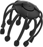 Masažer za glavu Octopus sa fleksibilnim pipakima iz drugog ugla