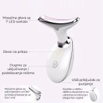 električni masažer za lice — pakovanje