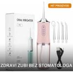 Električni oralni irigator za čišćenje zuba i desni vodeni flosser