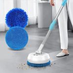 električni teleskopski mop — prednja strana