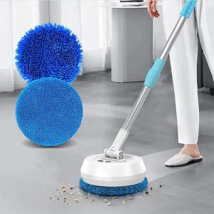 električni teleskopski mop — prednja strana