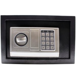 elektronski sef sa ključem — u upotrebi