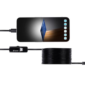 endoskopska kamera za iPhone — prednja strana