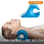 ergonomski jastuk za vrat — prednja strana