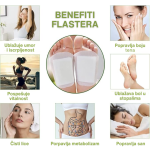flasteri za detoks — u upotrebi