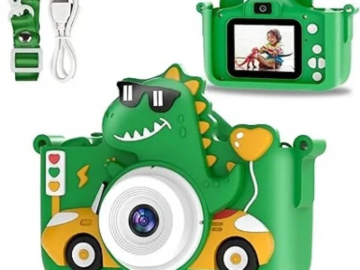 fotoaparat za decu dinosaurus fotoaparat za decu dinosaurus — prednja strana