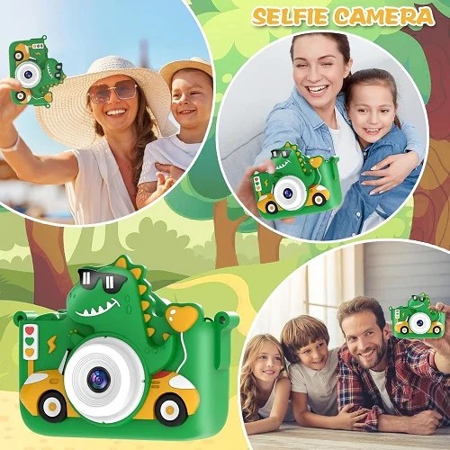 fotoaparat za decu dinosaurus fotoaparat za decu dinosaurus — pakovanje
