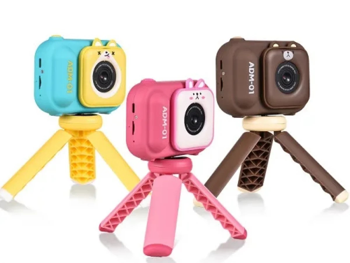 dečiji fotoaparat sa mini stativom dečiji fotoaparat sa mini stativom — prednja strana