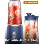 FreshGo prenosivi blender za smutije i sokove — kompaktan mini blender na bateriju