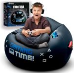 gaming fotelja na naduvavanje — prednja strana