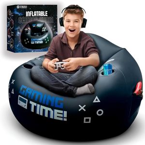 gaming fotelja na naduvavanje — prednja strana