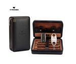 humidor kutija set za putovanje — u upotrebi