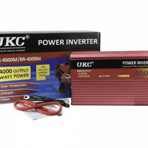 Inverter 4000W prikazан sa bočne strane sa konektorima