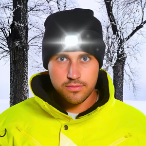 kapa sa LED svetlom — prednja strana