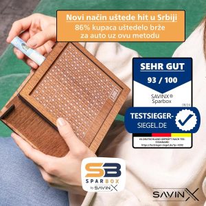 Detalj otvora keš kutije za ubacivanje novčanica i kovanica