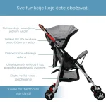 kolica za bebe 2u1 — ugao